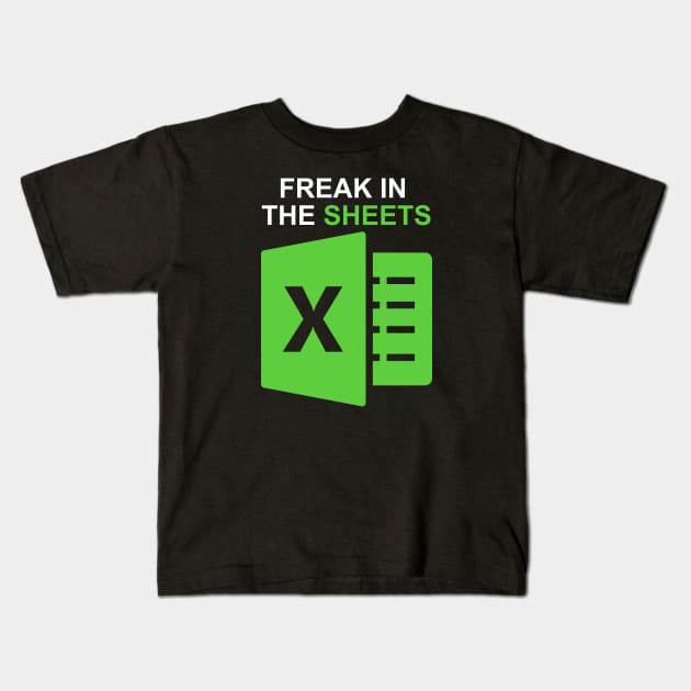 Freak In The Sheets Kids T-Shirt by Xtian Dela ✅